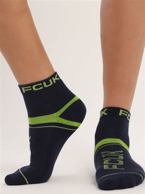 FCUK Flex Barnes, Cushioned Ankle Socks
