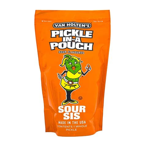 Gurķītis VAN HOLTEN'S SOUR SIS, 306g | Candy POP