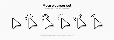 マウスカーソル素材 のベクトルとイラストを無料でダウンロード | Freepik