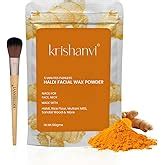 The Wellness Shop - Turmeric Facial Wax Powder, 5 Min Painless Natural ...