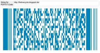 PDF417 Code 的图像结果