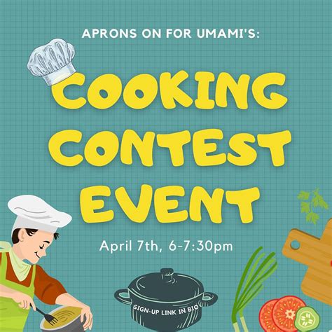 Image result for Cooking Contest Programme Sample
