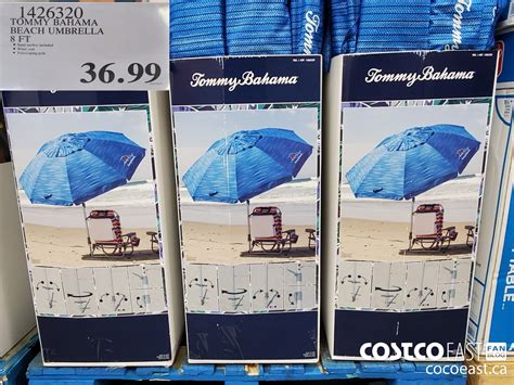 1426320 TOMMY BAHAMA BEACH UMBRELLA 8 FT 36 99 - Costco East Fan Blog
