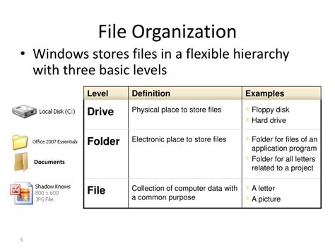 Image result for A Basic Windows File Organization