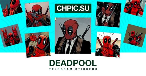 Deadpool Telegram stickers