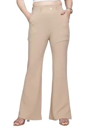 Buy SALEZONE BY ANKIT PAVASHIYA Women High Rise High Waist Trousers ...