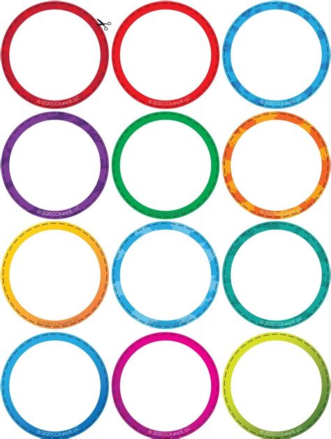 Image result for How to Print Round Labels