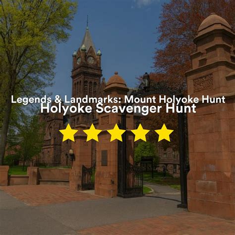 Mount Holyoke College Scavenger Hunt: Legends & Landmarks: Mount ...