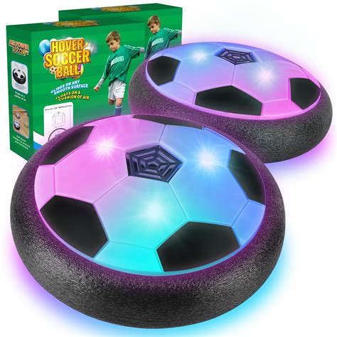 Amazon.com: 2 Pack Hover Soccer Ball with 8 Pcs Batteries, Air Floating ...