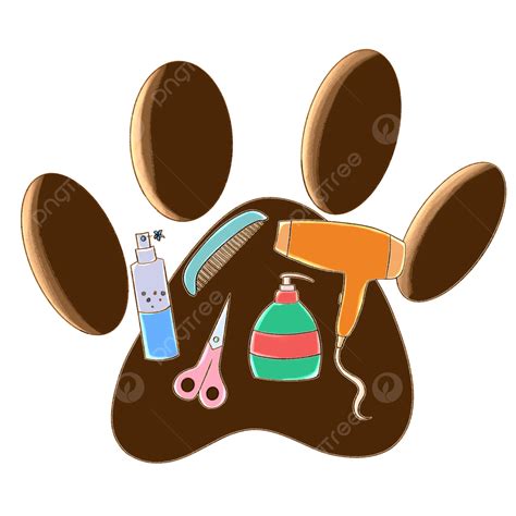 Pet Grooming Logo, Pet, Grooming, Shop Logo PNG Transparent Clipart ...