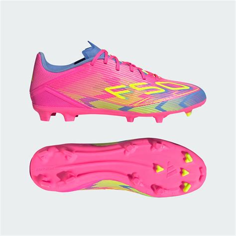 Shoes - F50 League Firm/Multi-Ground Boots - Pink | adidas Saudi Arabia