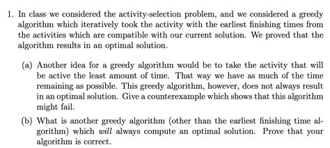 Image result for Activity Selection Greedy Algorithm