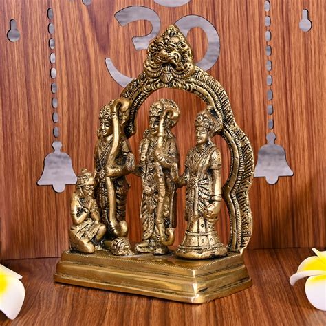 Brass Ram Darbar Statue (6.3 Inch) – Vedansh Craft