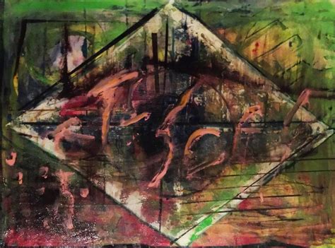 Alien Language Painting by Charles Robichaud - Fine Art America