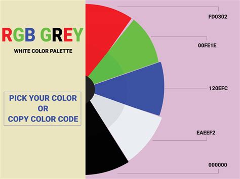 Grey Color Palette Rgb