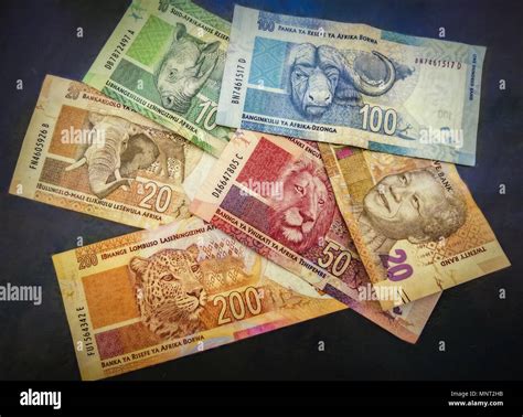 South africa currency hi-res stock photography and images - Alamy