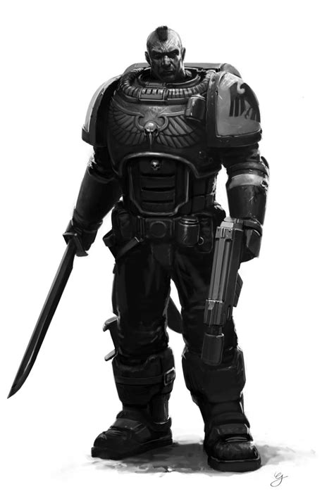 Space Marine Scout - Art by Florian Gand - 40K Gallery | Warhammer ...