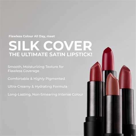 Shop LAMEL Silk Cover Silky Cream Lipstick Online - HOK Makeup