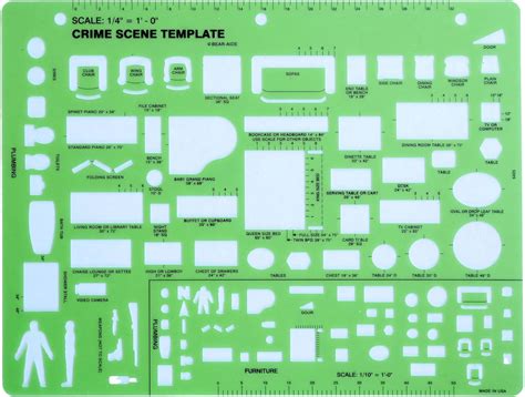Buy Crime Scene Drawing Template Online at Lowest Price in Ubuy India ...