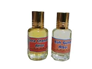 KAH ATTAR Fragrances For Rose Chandan & Ruh Gulab Long Lasting ...