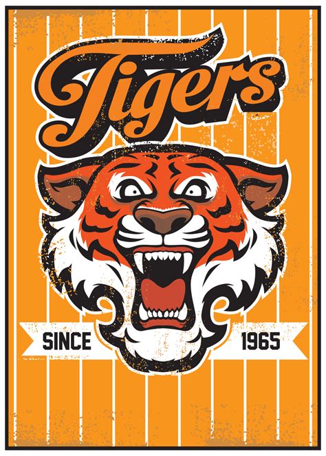 Vintage Tiger Mascot at Willie Lyman blog