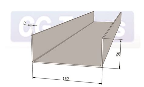 Perfil G 75 X 40 X 15 # 14 | CG Telhas