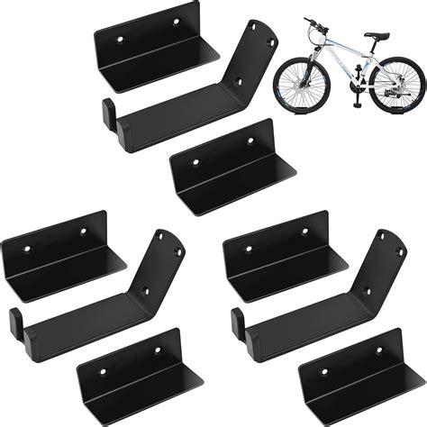 Amazon.com: Auwey 3Pack Bike Wall Mount Pedal Hanger Bike Rack for ...