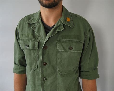 Mens Army Green Shirt at Mary Bevis blog