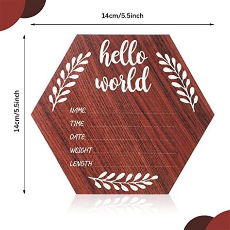 5.5 Inch Baby Birth Announcement Sign for Hospital | Ubuy India