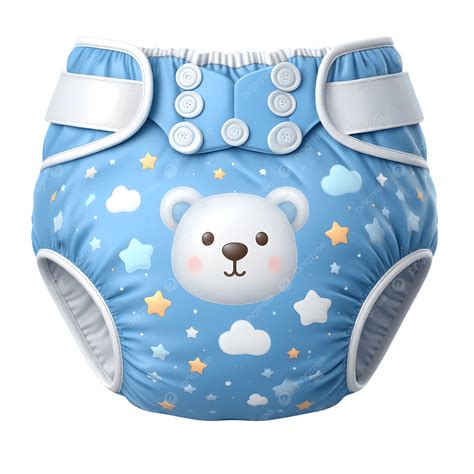 Adorable Bear Diaper PNG, Vector, PSD, and Clipart With Transparent ...