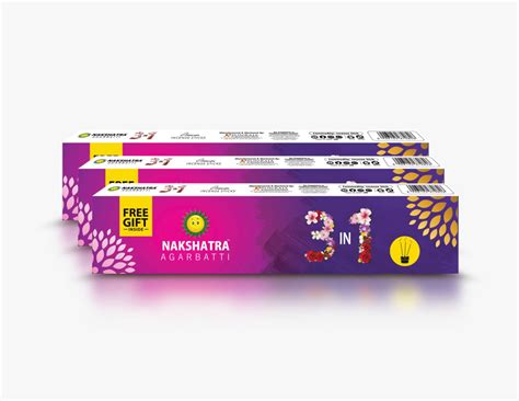Nakshatra Agarbatti 3 in 1 Pack of 3 – sunrajaoilindustries