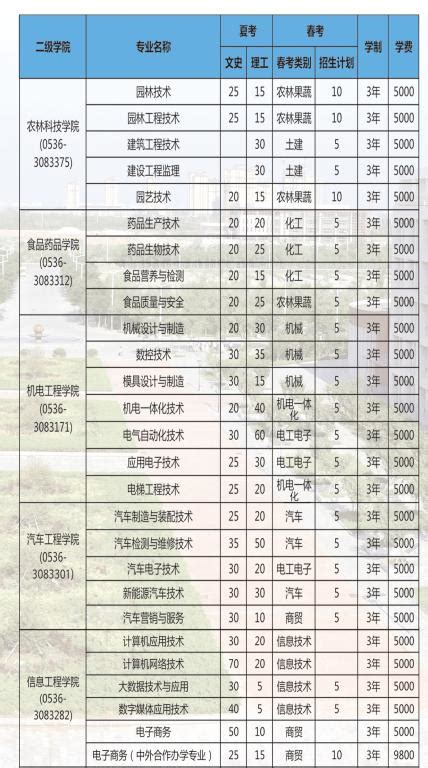 本、专科总计90个招生专业，潍坊科技学院2020招生简章来了-齐鲁晚报·齐鲁壹点