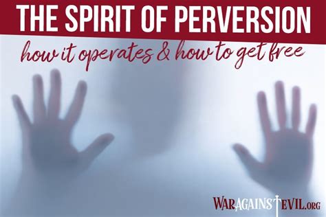 Characteristics of the Spirit of Perversion: The Twisting Demon - War ...
