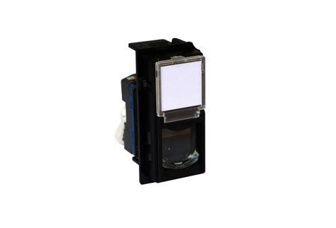 Information Socket-RJ45-Cat 6-UTP-Tooless Type IDC-1 Module-Black