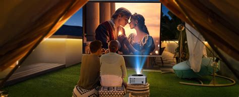 【14000 Lumens High Brightness】 AUN AKEY7 MAX Pro Projector for Home 4K ...