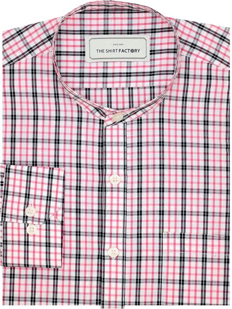 Mandarin Collar – The Shirt Factory