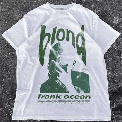 Frank Ocean BLOND Short Sleeve T-Shirt, Blond t-shirt, Gift Music ...
