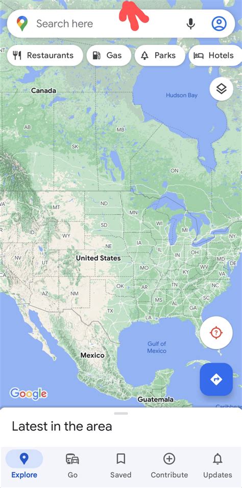 Image result for Google Maps Screen