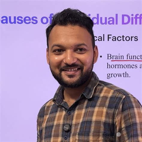 Saurav Jitendra - Psychology teacher in Jalgaon - ₹850/h