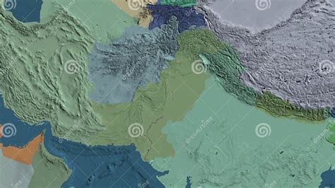 A clickable map of Pakistan exhibiting its administrative units.