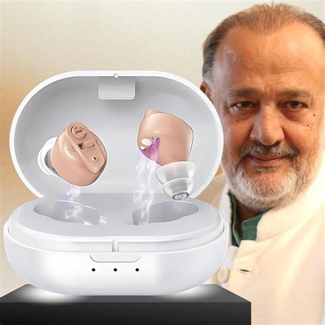 Aika AG-7901 Mini Rechargeable CIC Digital Hearing Aid Sound Amplifier ...