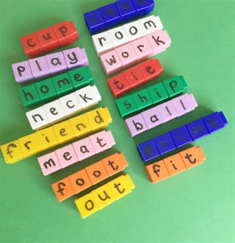 Compound Words for Preschoolers 的图像结果