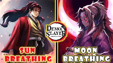 Demon Slayer SUN BREATHING or MOON BREATHING Explained With All Forms ...