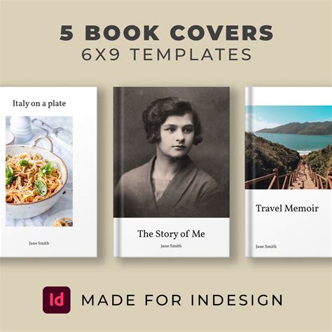 Image result for InDesign Book Cover Template