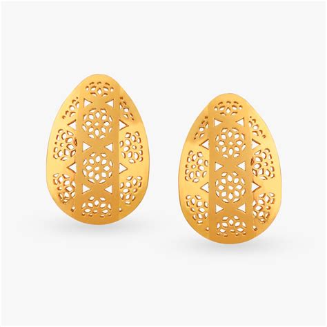 Dainty Mesh Stud Earrings