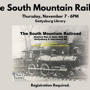 The South Mountain Railroad, 140 Baltimore Street, Gettysburg, PA ...
