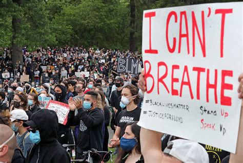 12 photos of the latest peaceful protests in Boston