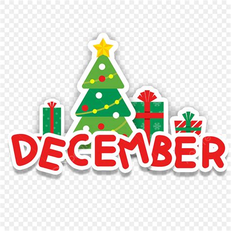 December Holiday Clipart