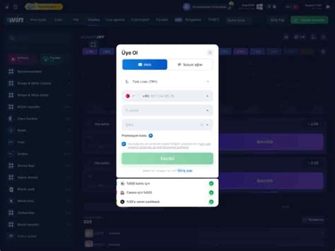 1win online casino ve 1vin bahis sitesine kayıt