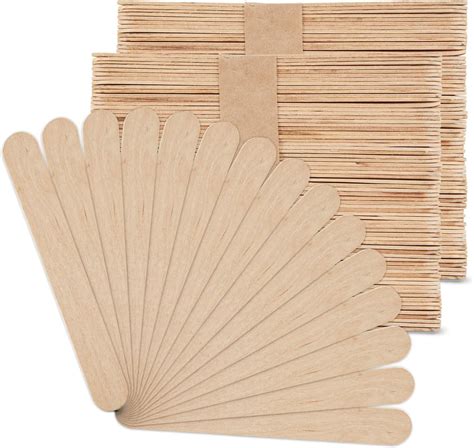 Amazon.com: Hygloss Natural Wood Jumbo 6-Inch Craft Sticks - 500 Count ...